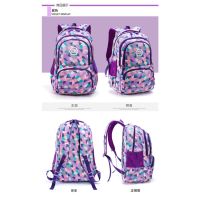 Girl Backpack Printed Primary School Junior Student High School Bag