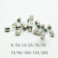 【cw】 20Pcs 5x20mm Fast Blow Glass Tube Fuse Assorted Fuses 0.5A 1A 5A 7A 8A 10A 15A 20A/250V 5x20mm ！