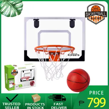 Indoor Mini Basketball Hoop Set with 3 Balls for Kids and Adults - Pro Mini