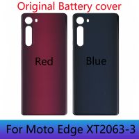 สำหรับ Motorola Moto Edge XT2063-3ประตูแบตเตอรี่หลังตัวครอบด้านหลังฝาครอบหลังอะไหล่ซ่อมเคสแบตเตอรี่