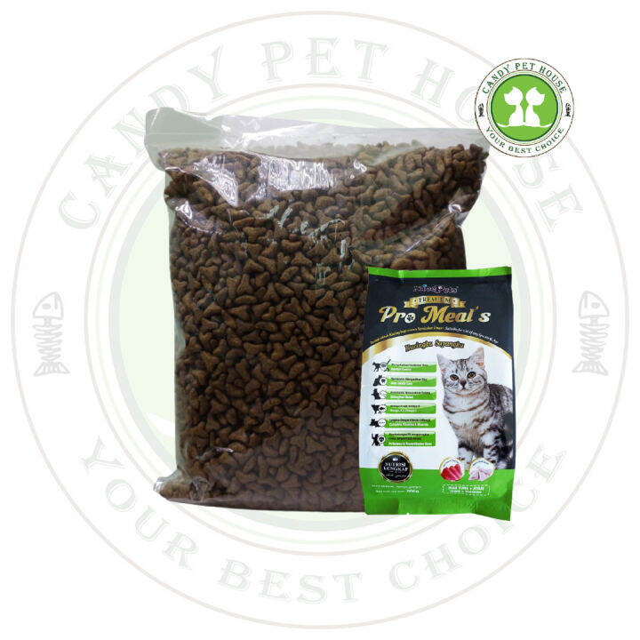 Nicepets Pro Meal's Premium Dry Cat Food Tuna & Chicken 900g Repack