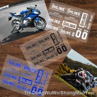 【hot】♙№✱  Motorcycle Shock Absorber Transparent Decal for Sticker Logo