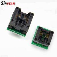 SOIC8 SOP8 to DIP8 Wide-body Seat Wide 150/200mil Programmer Adapter Socket green SA602 IC Test Conversion Burner Free shipping