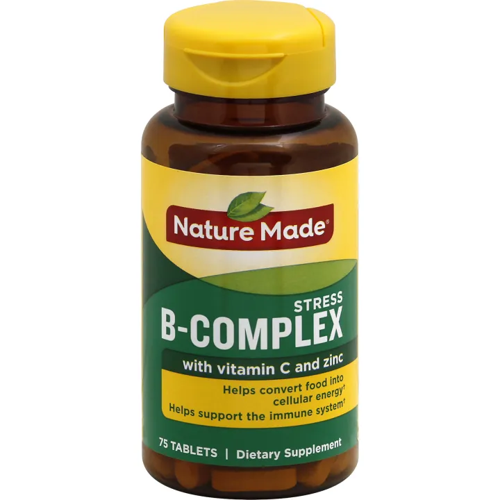 Nature Made Stress with Vitamin C and Zinc 75 tablets Lazada PH