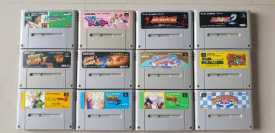 ตลับเกมส์ Super Famicom เกมส์สนุกวัยเด็ก ใช้งานได้ปกติครับ