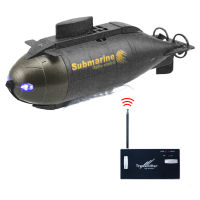 [AnselReg] Mini Remote Control Submarine Military Model 6CH Electronic Boat Ship Diving Toy Waterproof For Swimming Pool Fish Tank Children Gift