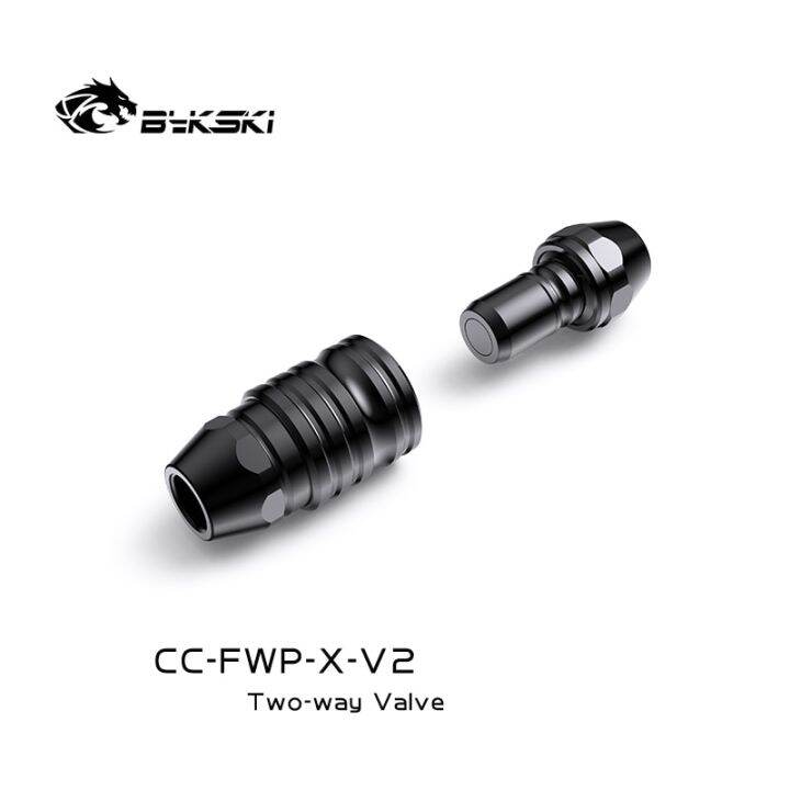 cc-fwp-x-v2-bykski-วาล์วหยุดน้ำที่ตัดการเชื่อมต่ออย่างรวดเร็ว2วิธี-วาล์วระบายความร้อนด้วยน้ำแบบคู่-อุปกรณ์ระบายความร้อนด้วยของเหลว-pc