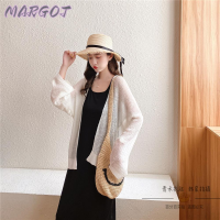 Margot Fashion เสื้อแขนยาวผญ เสื้อคลุมหญิง เสื้อกันหนาว ผญ เสื้อสเวตเตอร์ เสื้อไหมพรมผญ เสื่อฮู้ดหญิงคู่ เสื้อแขนยาวหลวม 2023 ใหม่ WJK239129Q 37Z230915