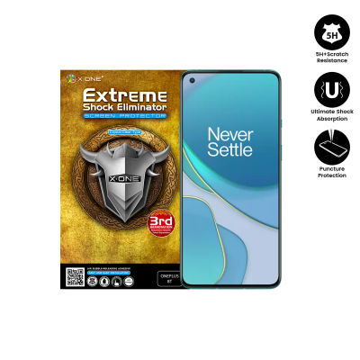 OnePlus 8T /Oneplus 9 X-One Extreme Shock Eliminator (3rd) Clear Screen Protector