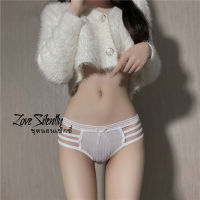 LoveSilently กางเกงชั้นในเซ็กซี่ กางเกงชั้นในลูกไม้ กางเกงชั้นในสาวอ้วน กางเกงในผ้าไหมน้ำแข็ง พร้อมส่งจากไทย（H3036）