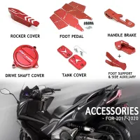 ใหม่สำหรับ KYMCO AK550 AK 550 2017-2020 2019อุปกรณ์ตกแต่งรถจักรยานยนต์ขาตั้งถุงมือปั่นจักรยานและเพลาขับ