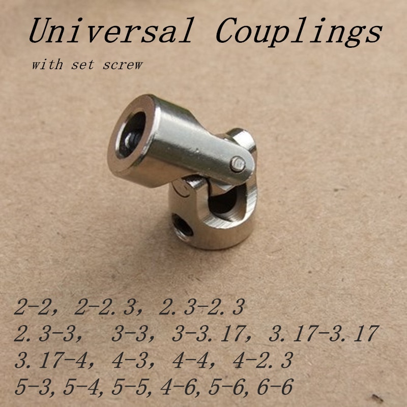 M4 3/4/5/6/7/8MM Brass Hexagonal Coupling  Coupler Clutch With Wrench Set Screw 