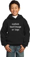 INK STITCH Youth Design Your Own Hooded Custom Hoodie Sweatshirts -26 Colors