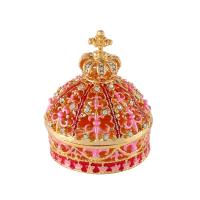 QIFU New Arrive Crown Style Trinket Box Home Decoration Crafts