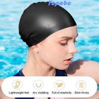 【health】 TOP Waterproof Swimming Cap Bathing Long Hair Shower Caps Ultra thin Silicone Durable Adult Children Kids Protect Ears/Multicolor