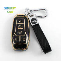 Soft TPU รถ Key Case Shell Fob สำหรับ Ford Fusion Mondeo Mustang F-150 Explorer Edge 2015 2016 2017 2018รถอุปกรณ์เสริม