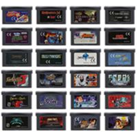 ▤♙ Super Robot GBA Game Cartridge 32 Bit Video Console Card Shaman King Master Shining Soul Ghoul N Ghosts for GBA/SP/DS