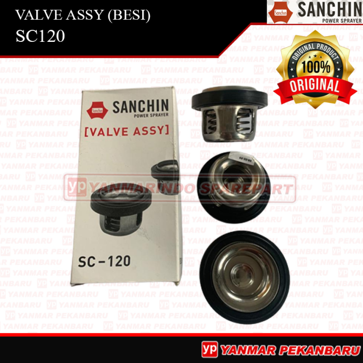 Valve Assy Sanchin SCN 120 Klep Pompa Steam Spayer Sanchin SC 120 ...