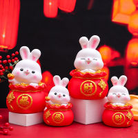 Rabbit Year Gift Savings Bank Childrens New Year Gift Cartoon Vinyl New Rabbit Saving Pot Welfare Gift Wholesale