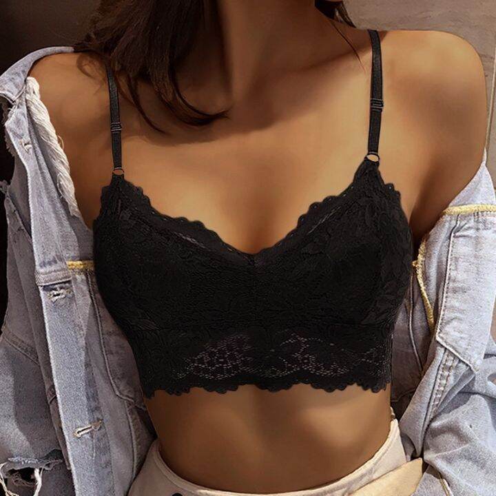 new-h-lace-bras-top-women-floral-bralette-padded-push-up-sports-bra-comfortable-bra-underwear-vest-wireless-sexy-lingerie-seamless-bra