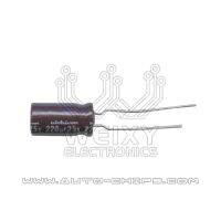 220UF 25V 105° capacitor use for automotives