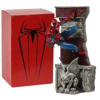 Toyostoryshop หุ่น27.5ซม. ลาย Marvel Spider-Man: ห่างไกลจากบ้านหุ่นมนุษย์แมงมุมของเล่นสะสมหุ่นจำลองรูปปั้นตุ๊กตา