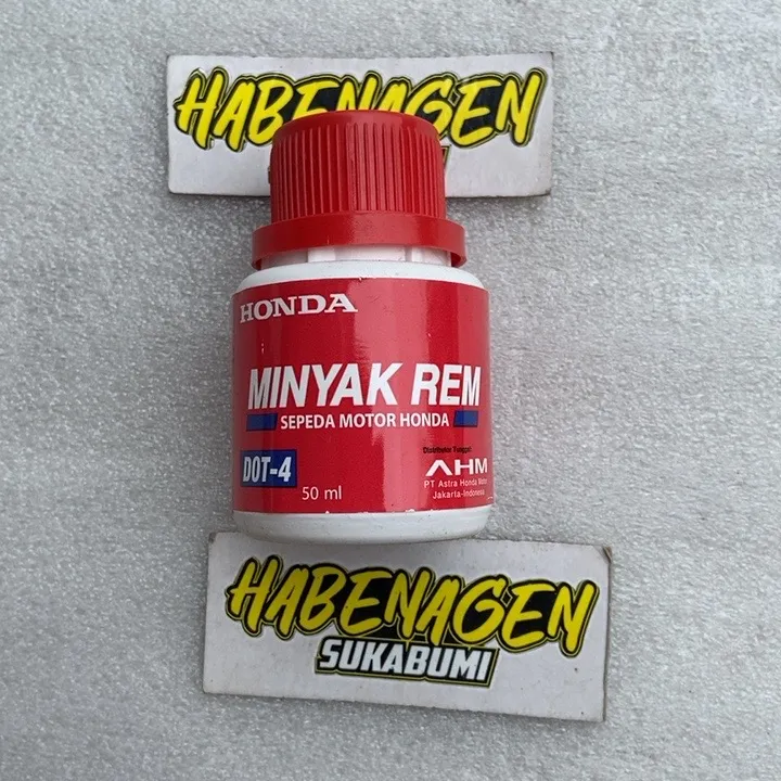 Minyak Rem Oli Oil Pelumas Minyak Rem Cakram Depan Belakang Ml Dot Honda Brake Fluid Ori