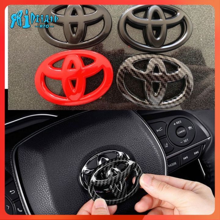 RTO Toyota Steering Wheel Sticker Logo Badge Emblem Decal Corolla Camry ...