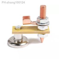 Magnetic Welding Ground Clamp Single/Double Welding Magnet Head Strong Magnetic Welding Support Repair Machine Wiring Clip