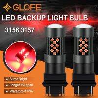 42smd เลี้ยวไฟเบรก3156 2 Glofe Led สีแดงเข้มสำหรับฟอร์ด