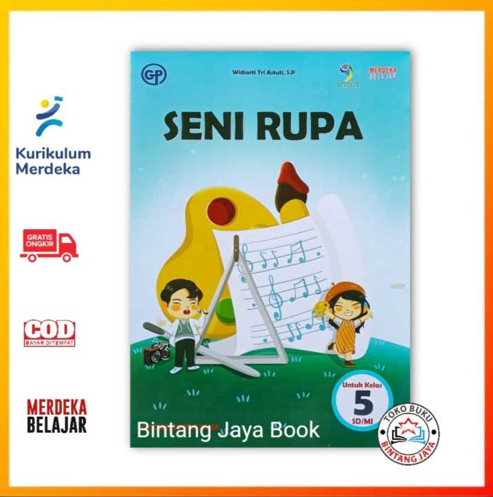 Buku Seni Rupa Kelas 5 Sd Mi Kurikulum Merdeka Buku Seni Rupa Sd