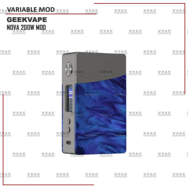 Geekvape Nova Box Mod 200w X Geekvape Nova Alpha Kit NOVA Box Mod Vape 200W  With AS Chipset And 4ml Vape Mods
