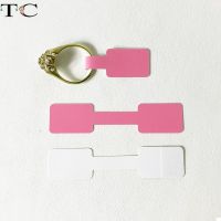 ◐❍✈ Square Head Self-Adhesive Small Label Ring Paste Jewelry Necklace Bracelet Earrings Accessories Price Tag