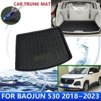 แผ่นป้องกันฝาหน้าฝาหลังกระโปรงรถสำหรับ Baojun 530 Chevrolet Captiva 2018 ~ 2023 2020แผ่นรองดินสอเขียนขอบตากันน้ำรถยนต์ป้องกันการเปรอะเปื้อน