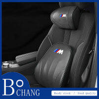 Bochang หมอนรองศีรษะสำหรับรถยนต์ BMW M หมอนหมอนอิงรองเอวหนังหมอนรถยนต์พนักพิงศีรษะโฟมจำรูปหมอนรองหลังหมอนอิงในรถสำหรับ BMW F30 E60 F10 E90 E46 E36 G20 X1 630I 1 4 X5 740LI M3 E30 M4 X4 220I 1 4 E39 X3 320I 1 4 2 6 7 M850I 730 735 218I X6M X6