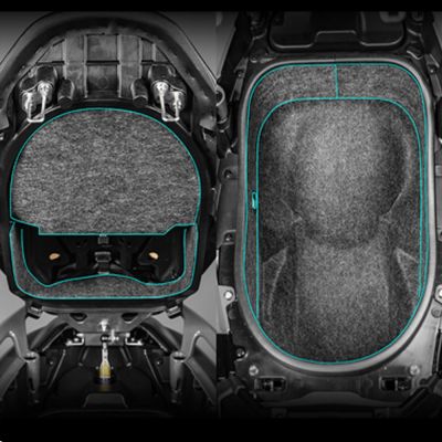 【LZ】 for YAMAHA TMAX560 TMAX 560 2022 2023 Motorcycle Trunk Modified Seat Bucket Liner Cushion Shockproof Abnormal Noise Prevent