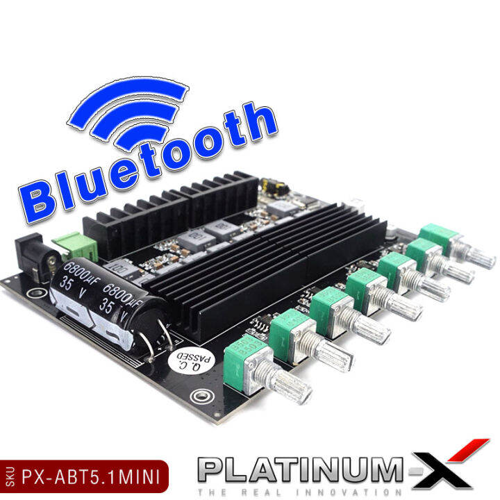 platinum-x-แอมป์จิ๋ว-บลูทูธ-แอมป์จิ๋วแรงๆ-เพาเวอร์แอมป์จิ๋วระบบ5-1-แผงวงจร-bluetooth-ขนาดเล็กกำลังขับสูง-เพาเวอร์รถยนต์-poweramp-แอมป์รถยนต์-ขายดี