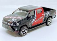 Majorette โมเดลรถกระบะ Toyota Revo อัตราส่วน 1  64 สีดำ