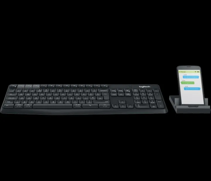 Logitech K375s Multi Device Bluetooth With Wireless Keyboard With Stand