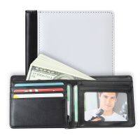 Photo Frame Mens Purse Fashion All-match PU Soft Leather Portable Money Clip Multi-function Multi-card Small Fresh Purse Wallet