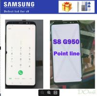 ข้อบกพร่องเดิมจุดใช้จอ Lcd สำหรับ Samsung Galaxy S8 SM-G950FD SM-G950จอแสดงผลหน้าจอสัมผัส Digitizer