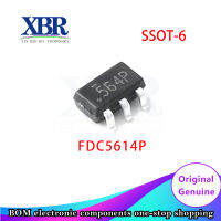 2ชิ้น-5ชิ้น FDC5614P SSOT-6เซมิคอนดักเตอร์ไม่ต่อเนื่องทรานซิสเตอร์ MOSFETs