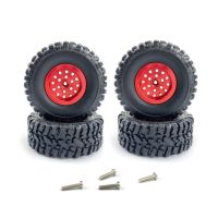 For WPL C14 C24 C34 C44 B14 B24 MN D90 D91 D99 MN99S RC Car Upgrade Parts Metal Wheel Rim Tyre Tires Set Accessories