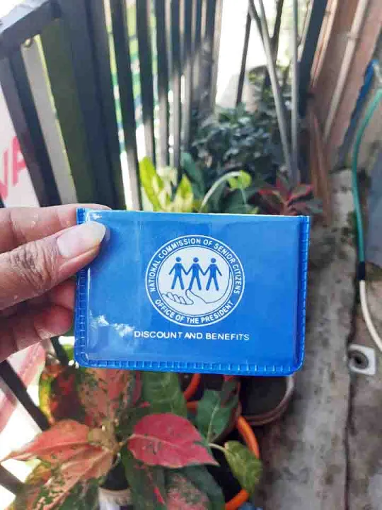Senior citizen id holder blue lazada ph