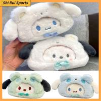 SHIRUI ตุ๊กตาผ้าพลัฌ กล่องใส่ดินสอ น่ารักน่ารักๆ Cinnamoroll กระเป๋าใส่ดินสอ การ์ตูนลายการ์ตูน คุโรมิ ถุงเก็บสัมภาระ อุปกรณ์นักเรียนโรงเรียน