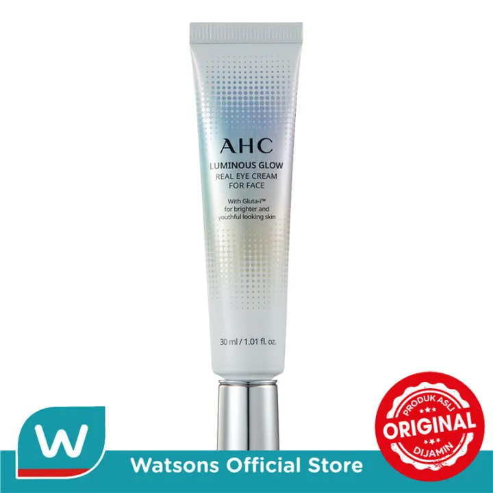 AHC Luminous Glow Real Eye Cream For Face 30ml Lazada Indonesia