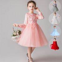 【CW】 Teen Sleeve Children Costumes Evening Wedding for Kids 8 12Y