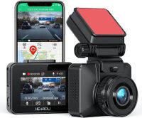 AIPLUGER 4K Dash Cam with WiFi, GPS and Speed, UHD2160P Car Dashboard Camera Recorder with 24-Hour Parking Monitor, Super Night Vision, Loop Recording, 170° Wide Angle, Support APP