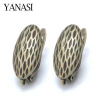 Antique Bronze Ellipse Shape Handmade Ear Wire Earring Hooks Shvenzy Accessories For DIY Fashion Women Earrings Making DIY accessories and others
