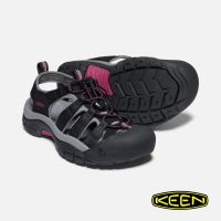 [ลิขสิทธิ์แท้] KEEN Womens Newport H2 - Black/Raspberry Wine รองเท้าผู้หญิง คีน แท้ รุ่นฮิต